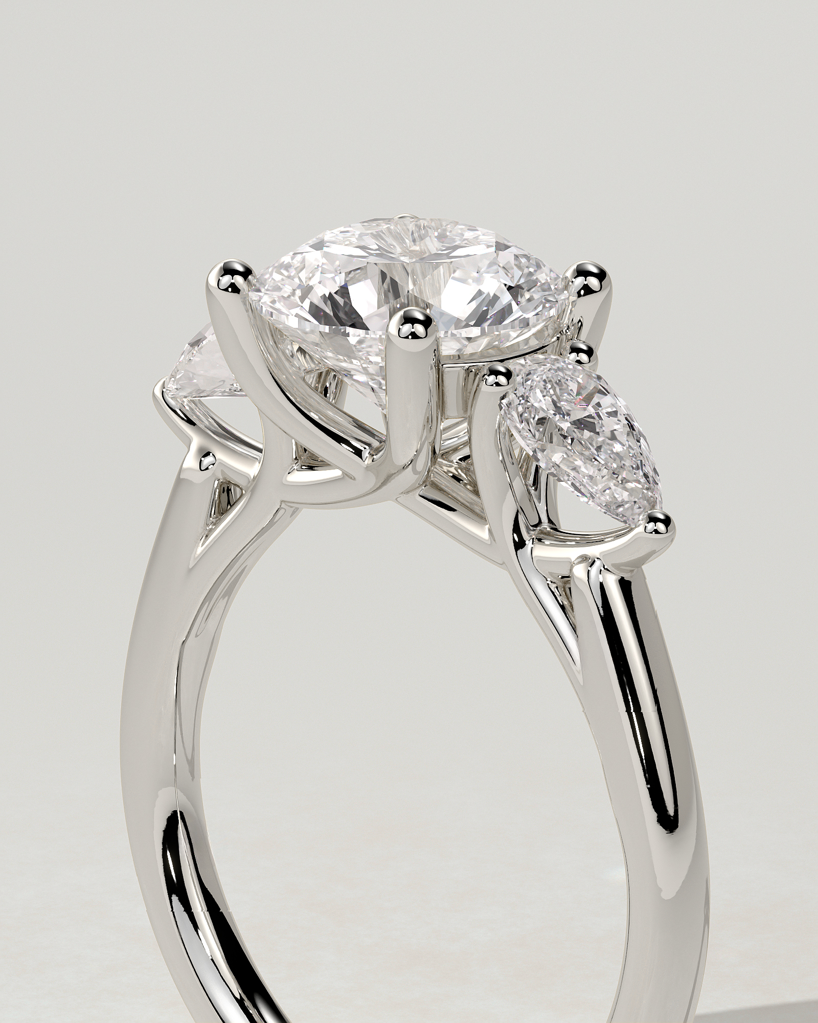 Adelyn Trilogy Round Ring