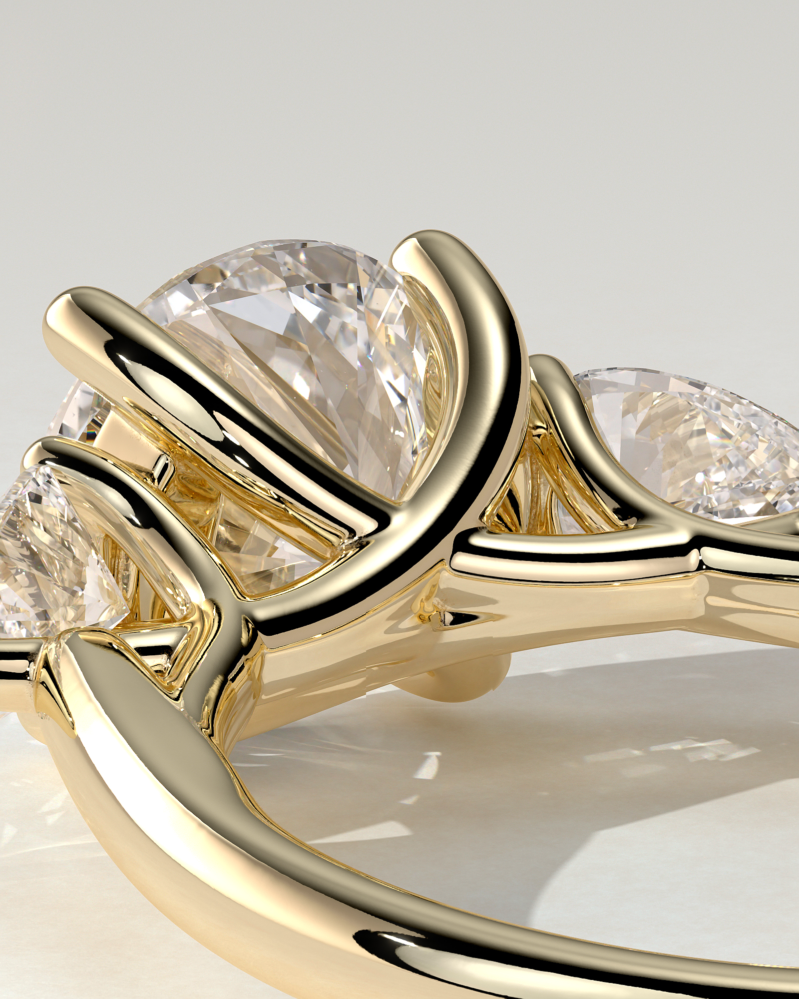 Adelyn Trilogy Round Ring