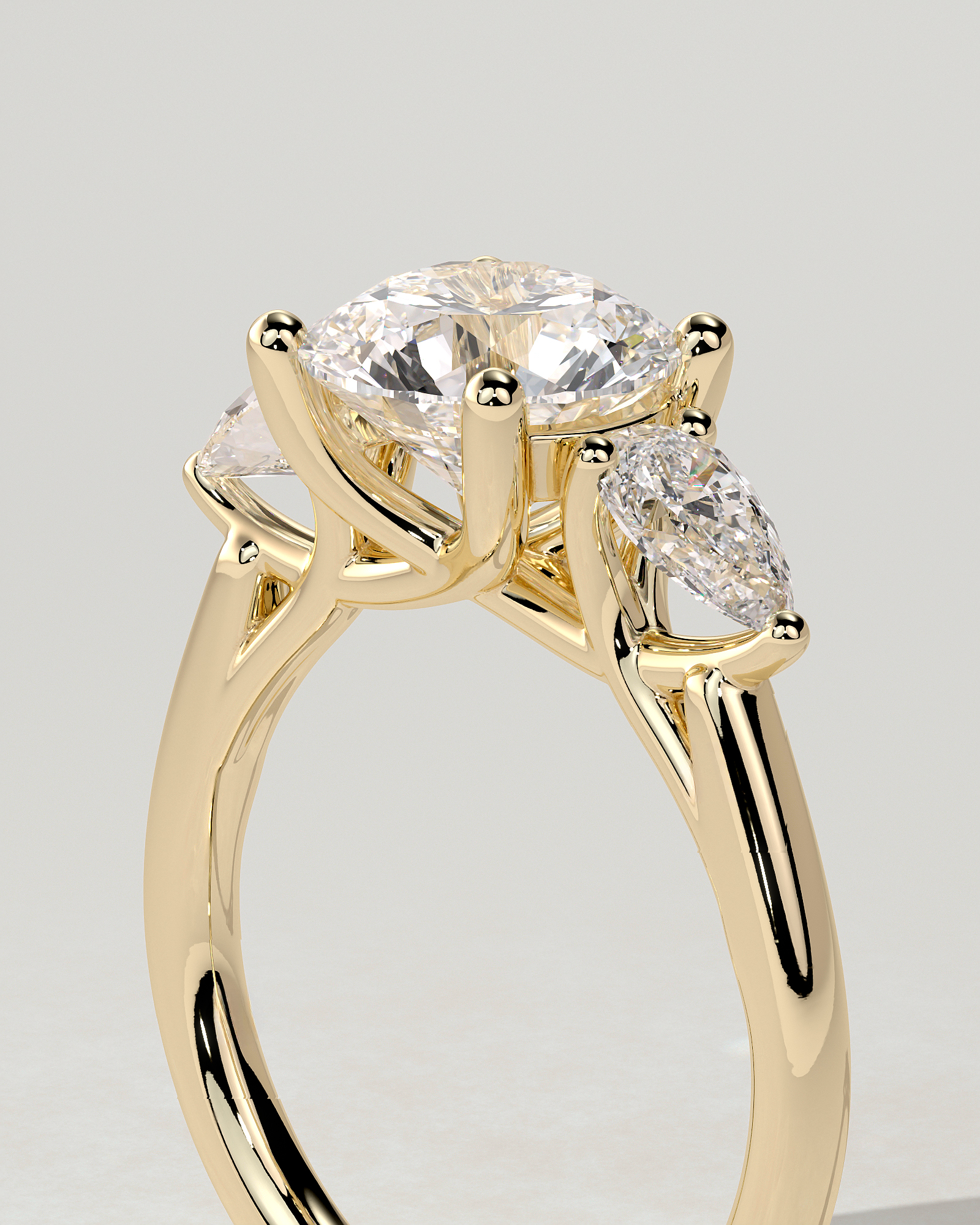 Adelyn Trilogy Round Ring