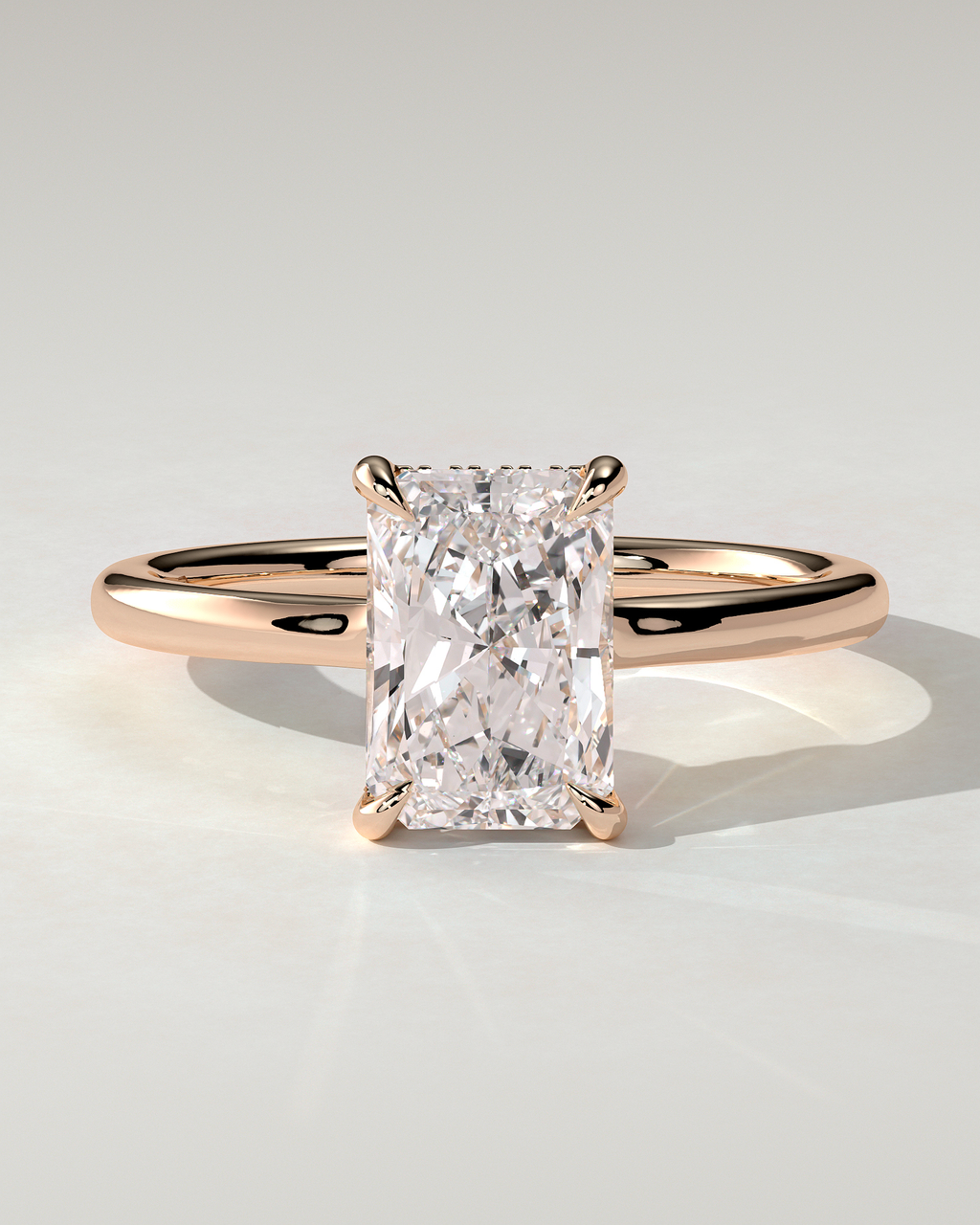 Adina Solitaire Radiant Ring