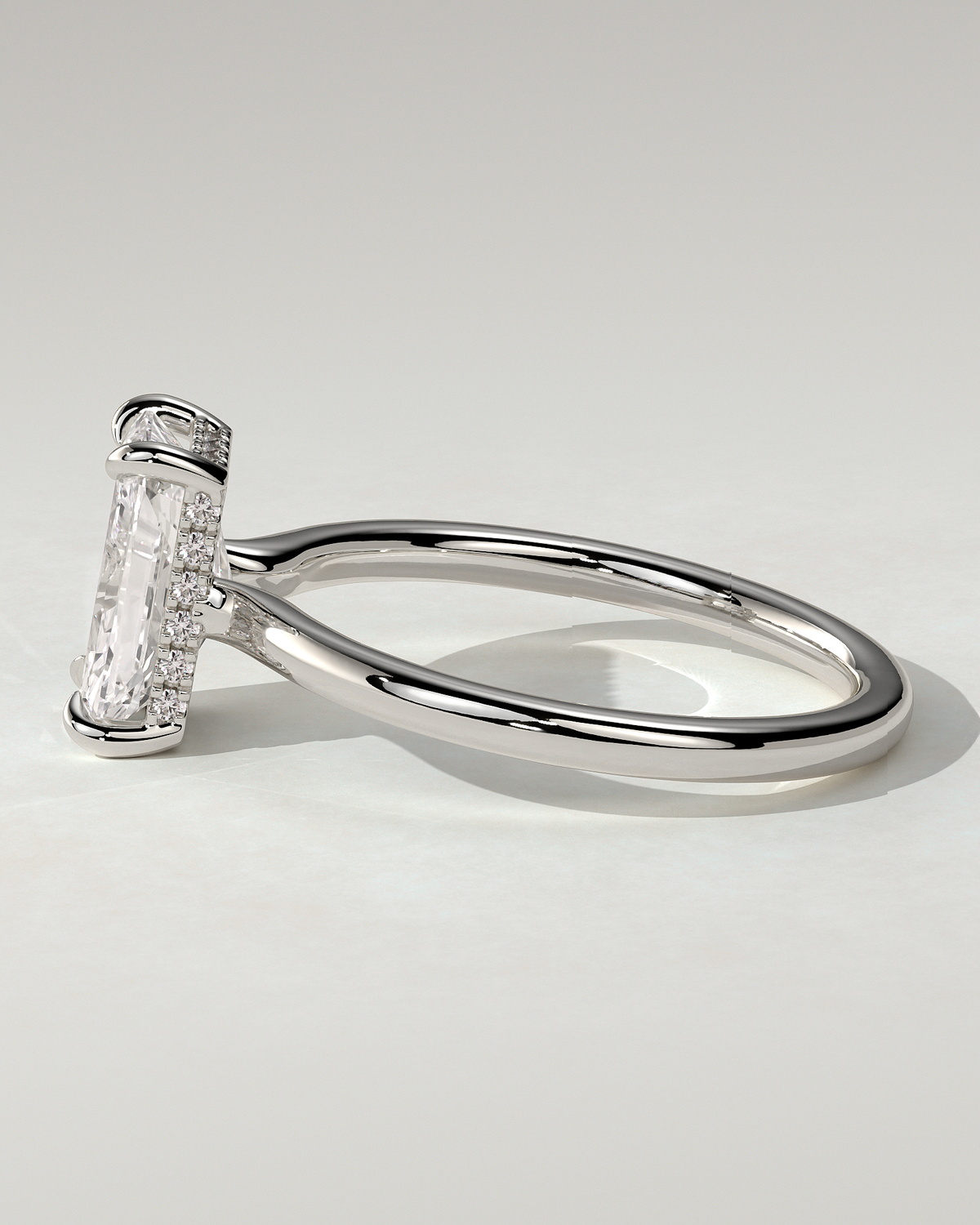 Adina Solitaire Radiant Ring