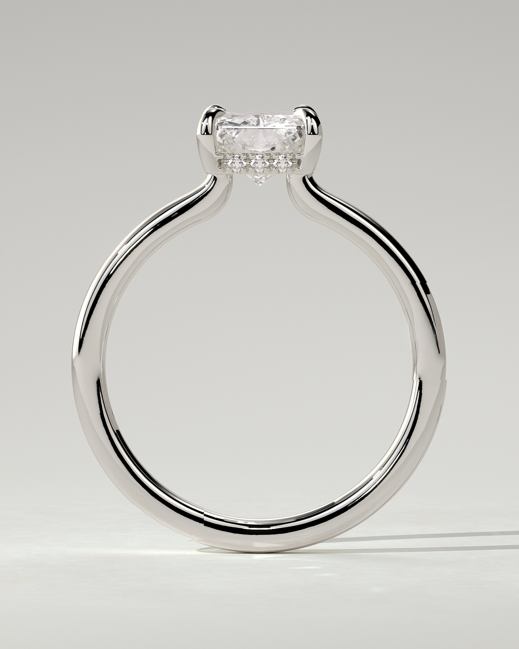 Adina Solitaire Radiant Ring