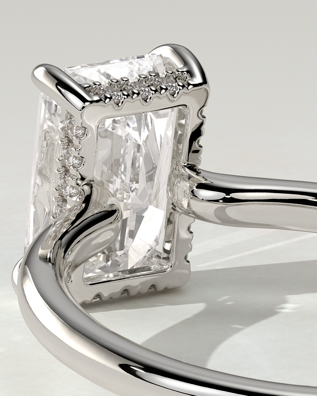 Adina Solitaire Radiant Ring
