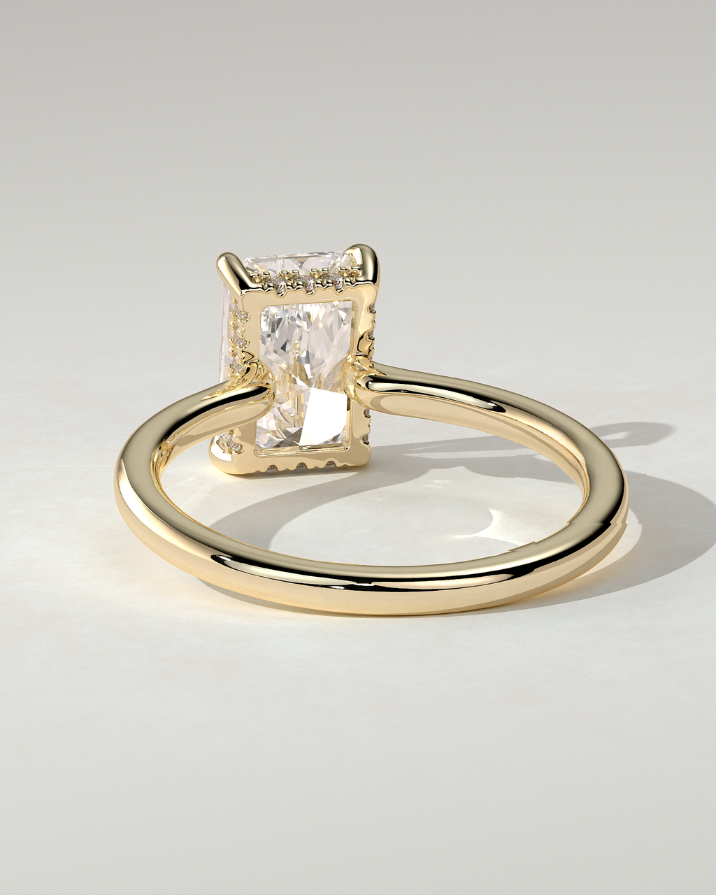 Adina Solitaire Radiant Ring