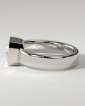 Adrian Bezel Emerald Ring