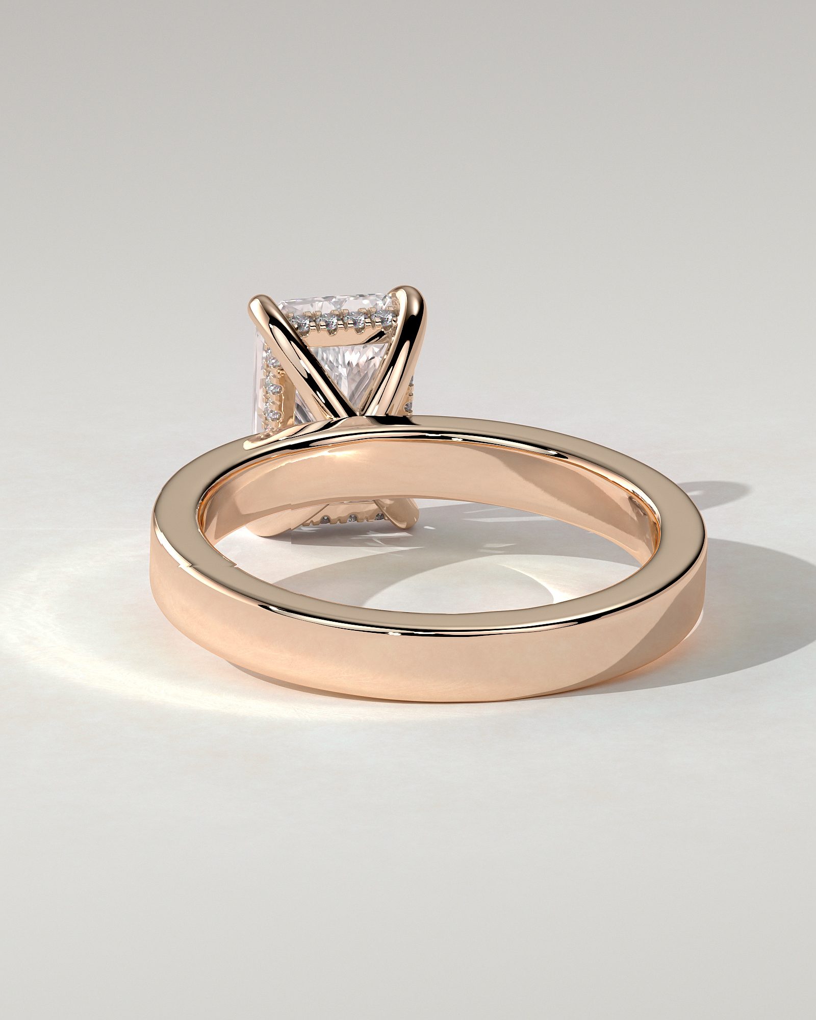 Aida Solitaire Radiant Ring