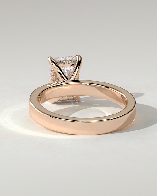Aida Solitaire Radiant Ring