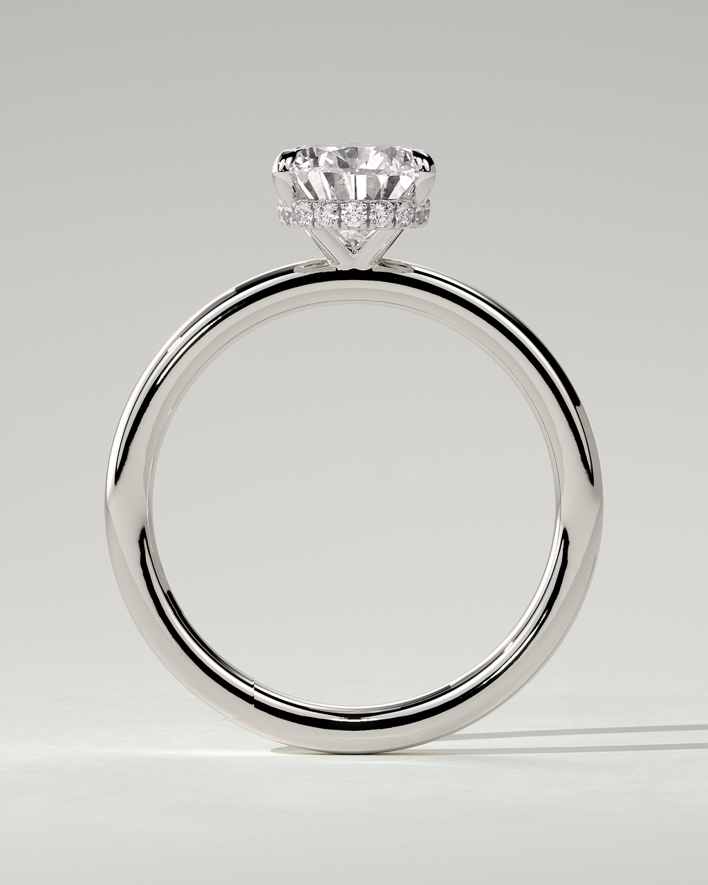 Ainsley Solitaire Pear Ring
