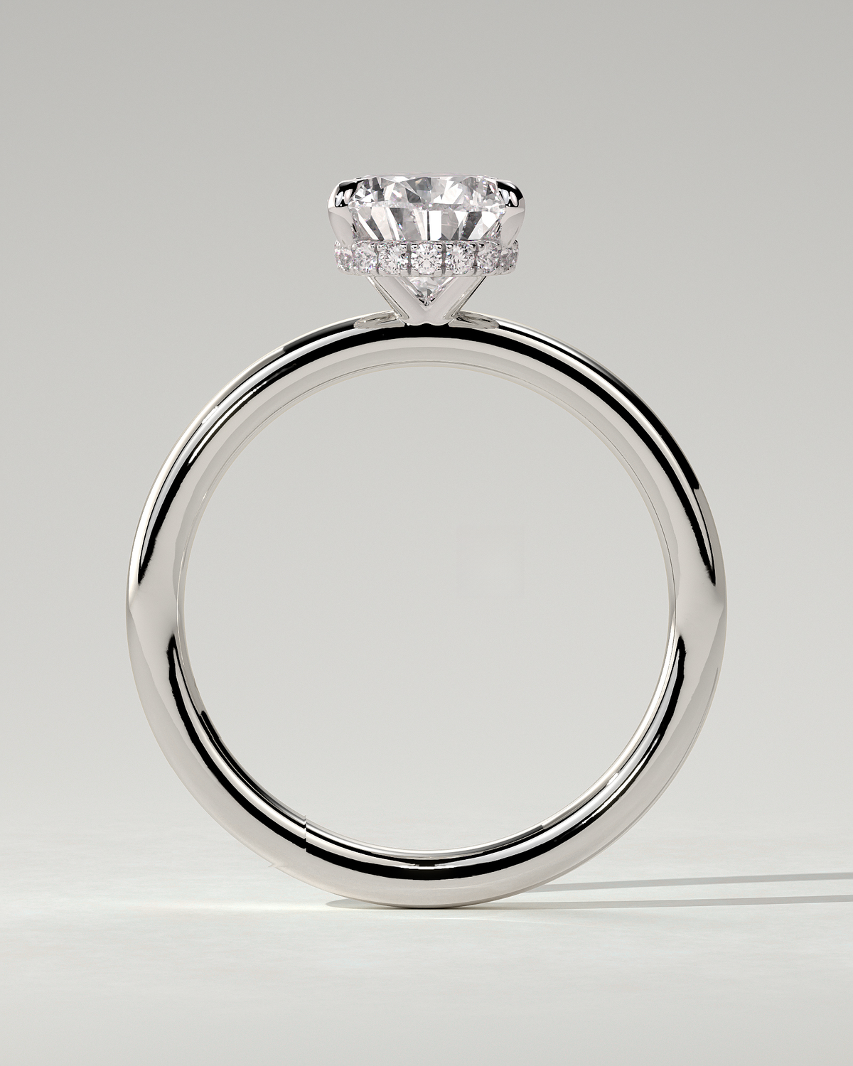 Ainsley Solitaire Pear Ring