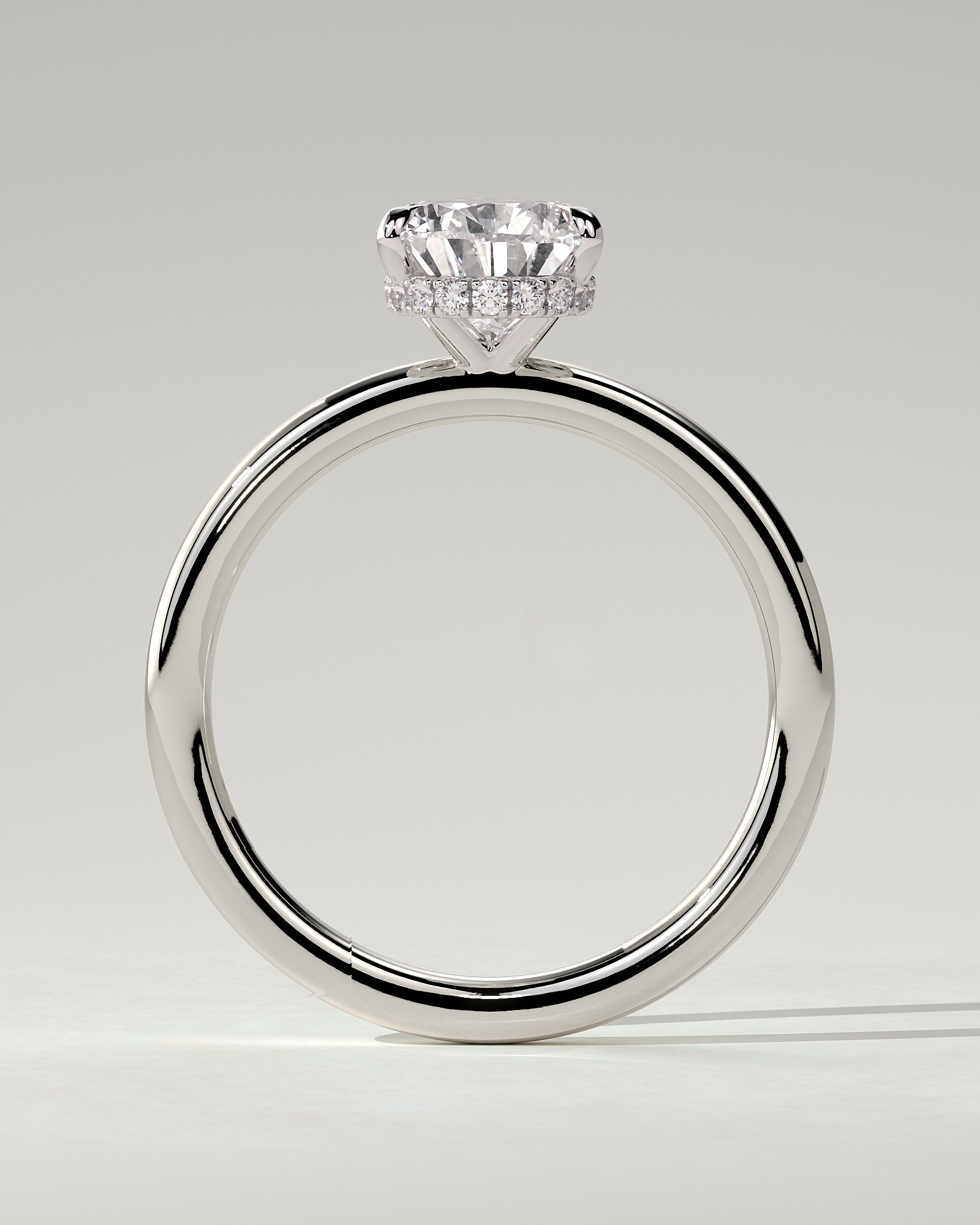 Ainsley Solitaire Pear Ring