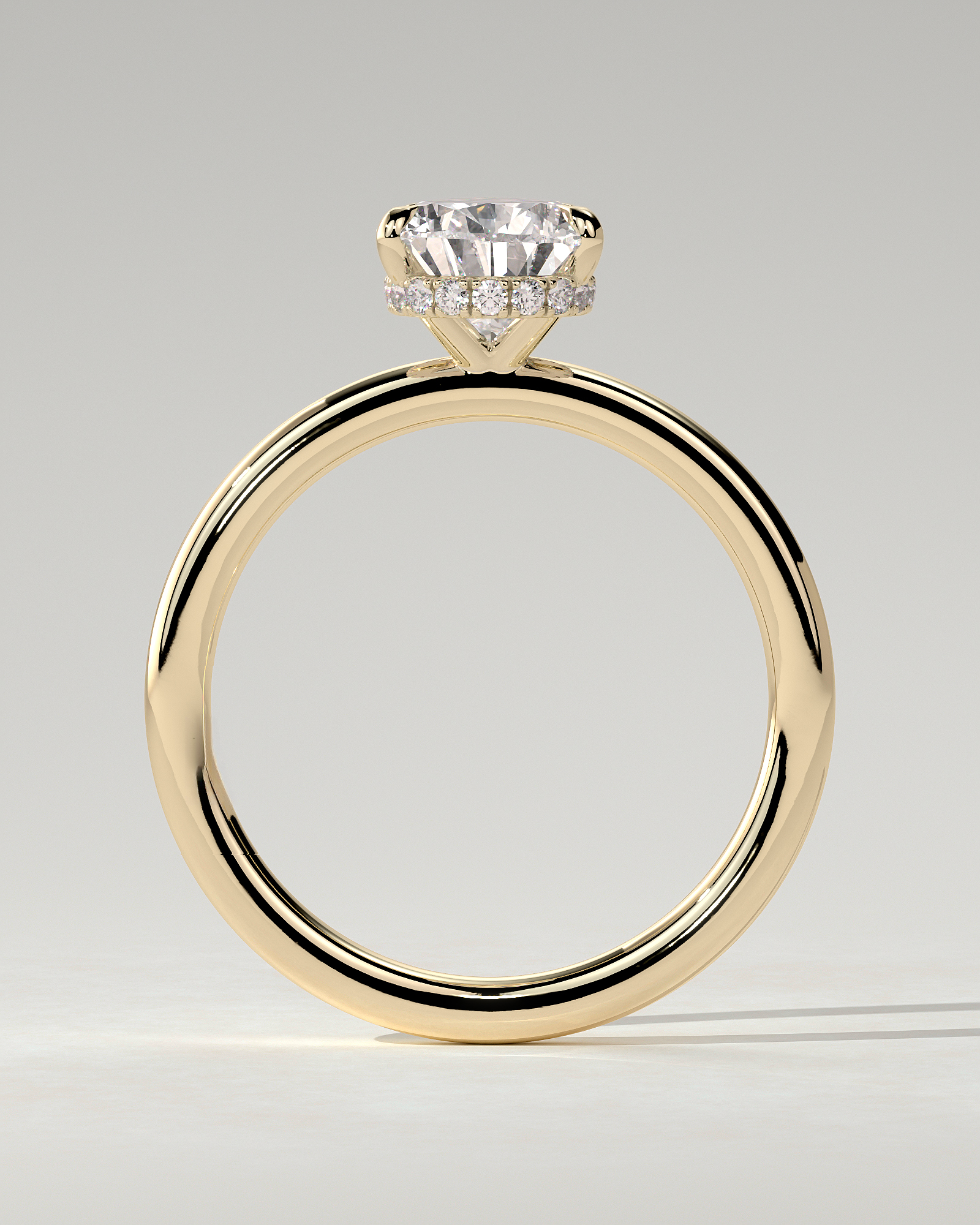 Ainsley Solitaire Pear Ring