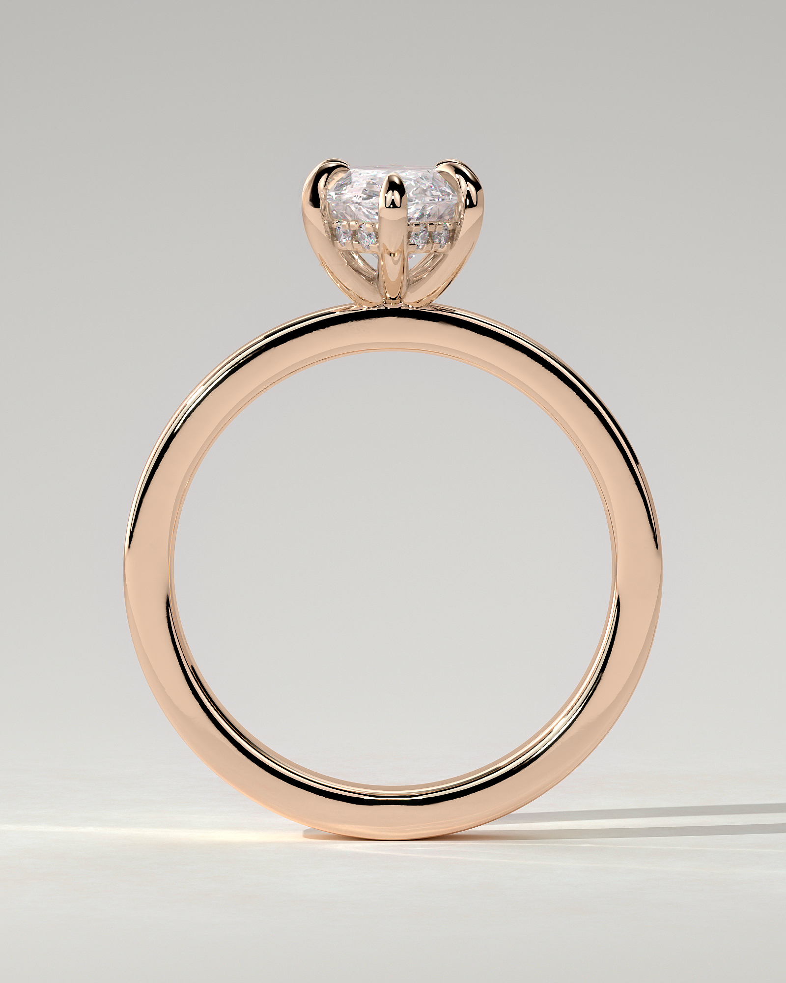 Aisha Solitaire Marquise Ring