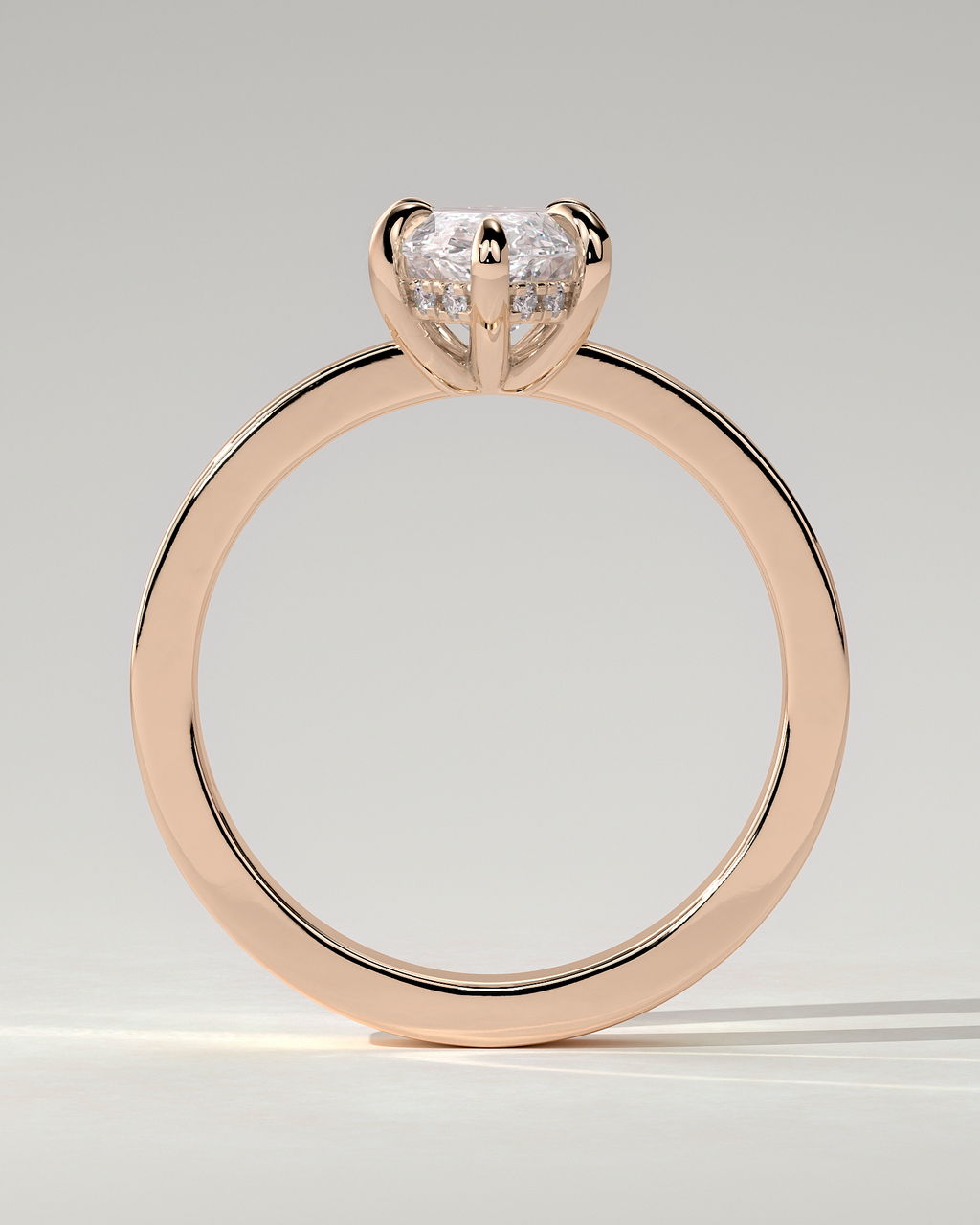 Aisha Solitaire Marquise Ring