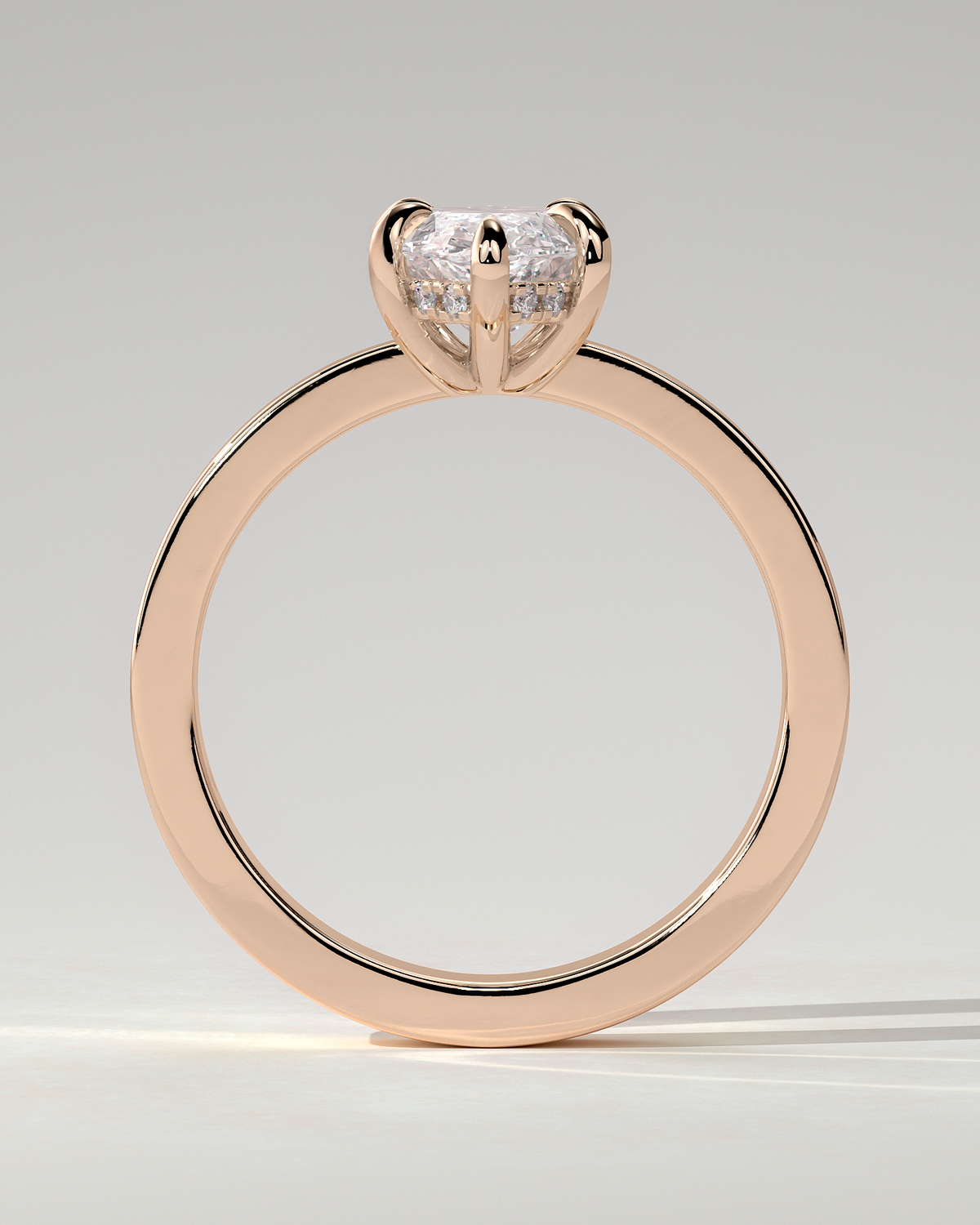 Aisha Solitaire Marquise Ring