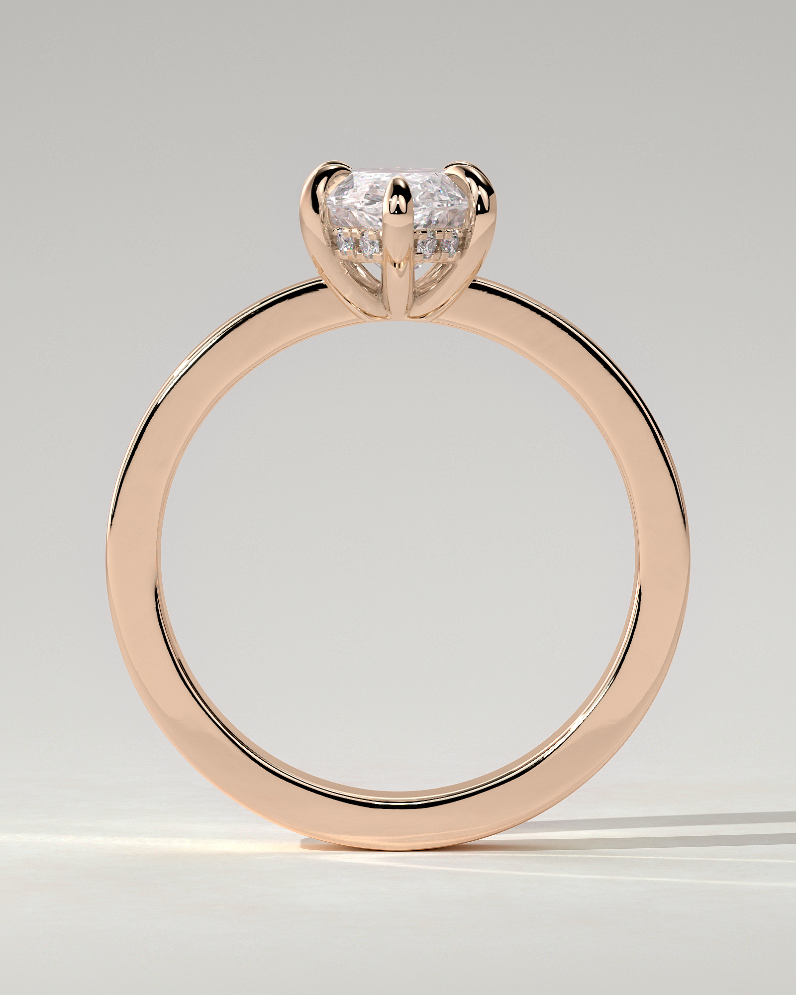 Aisha Solitaire Marquise Ring