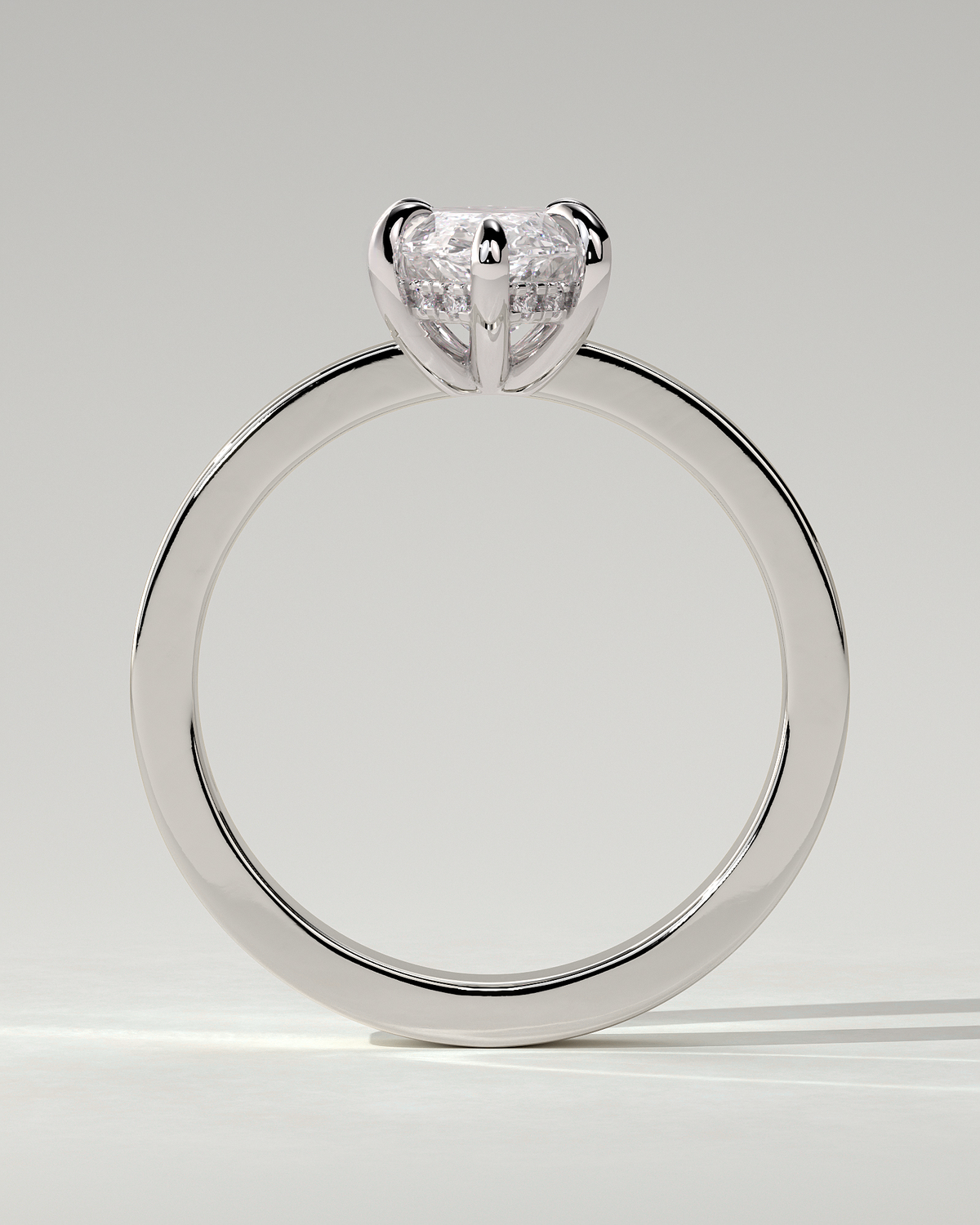Aisha Solitaire Marquise Ring