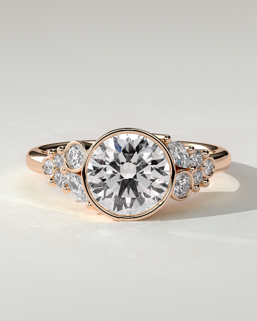 Alessia Solitaire Round Ring