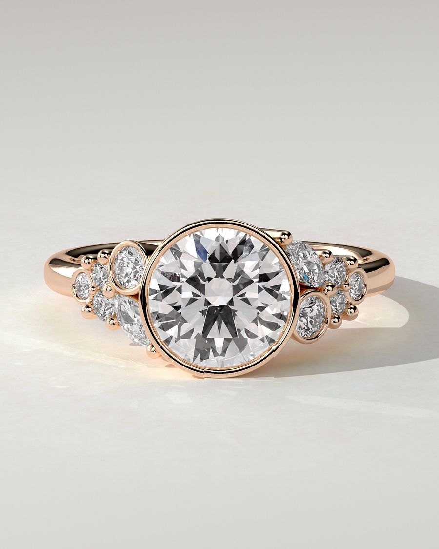 Alessia Solitaire Round Ring