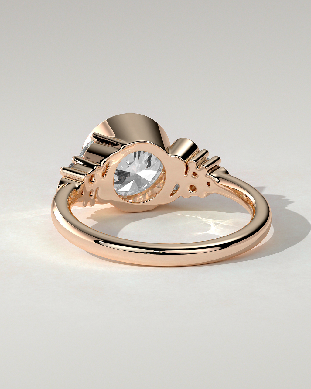 Alessia Solitaire Round Ring