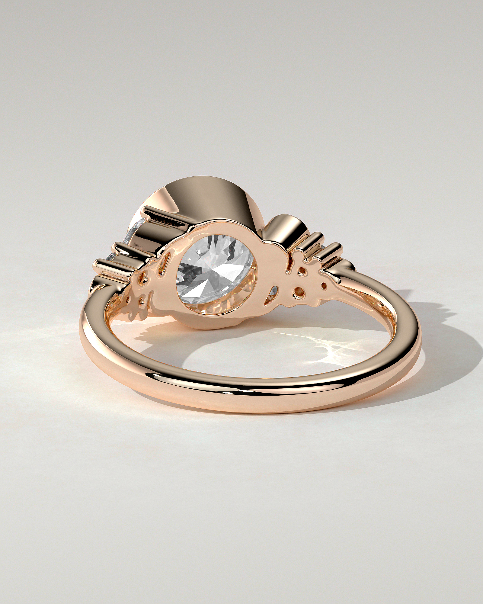 Alessia Solitaire Round Ring