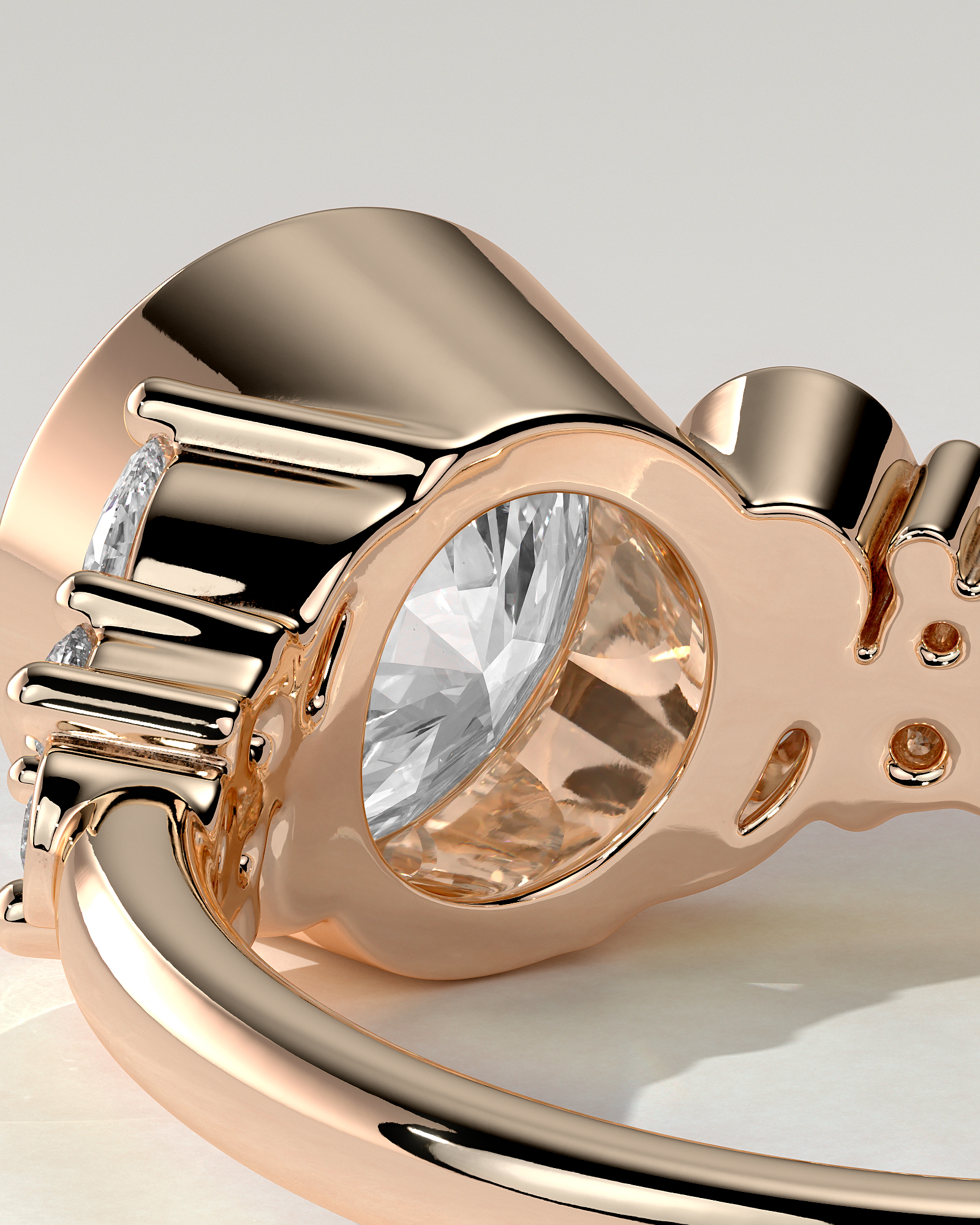 Alessia Solitaire Round Ring