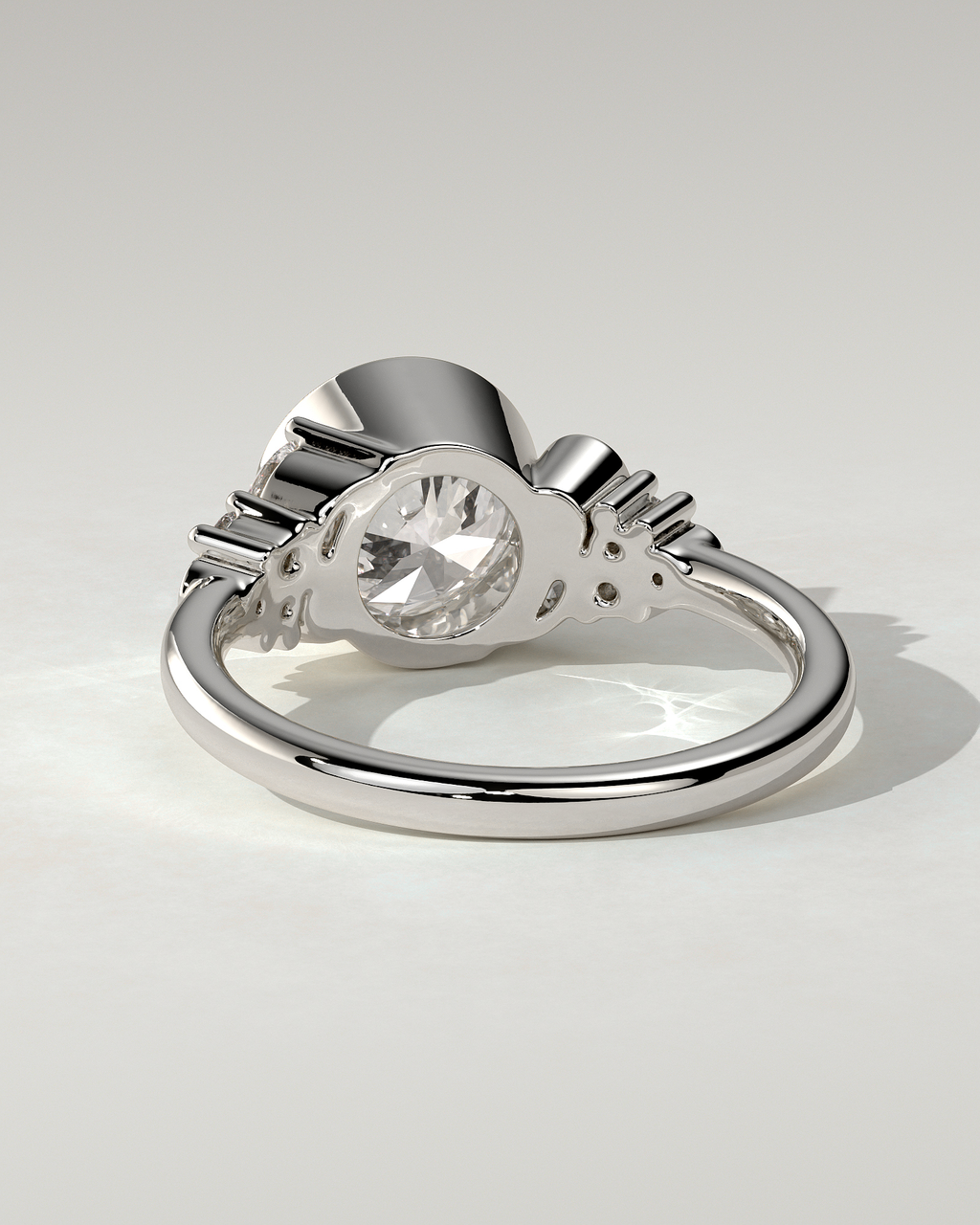 Alessia Solitaire Round Ring