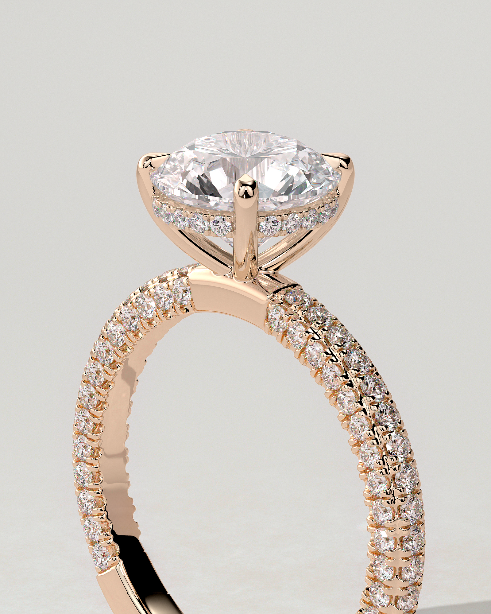 Alex Solitaire Round Ring