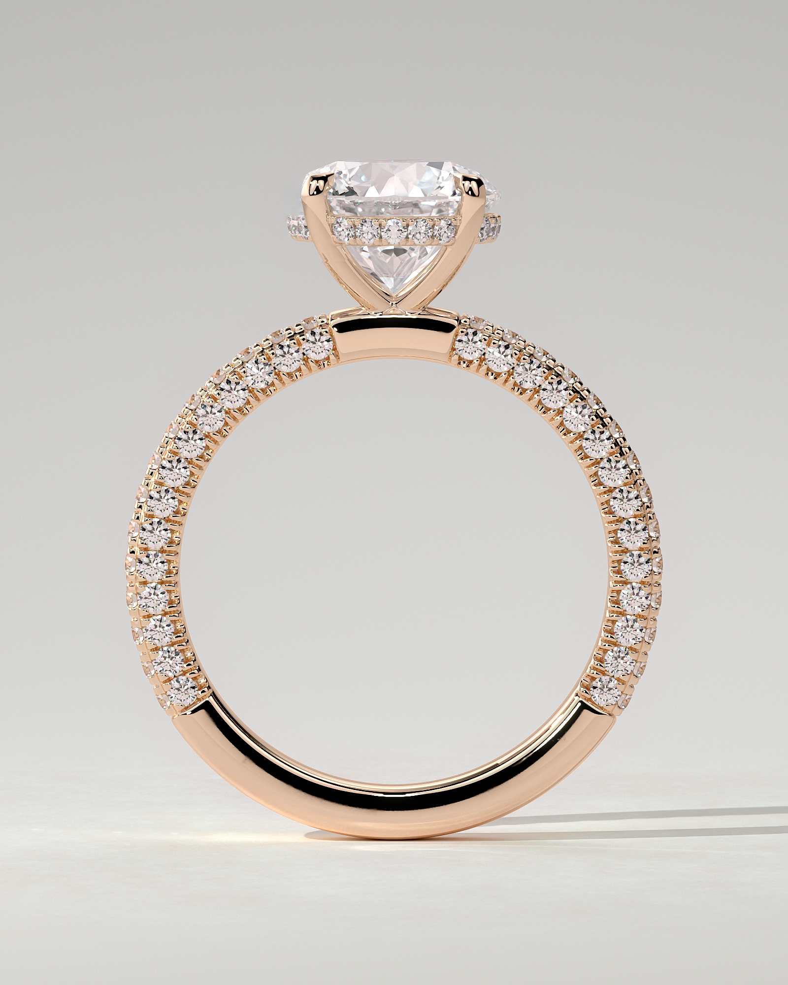 Alex Solitaire Round Ring