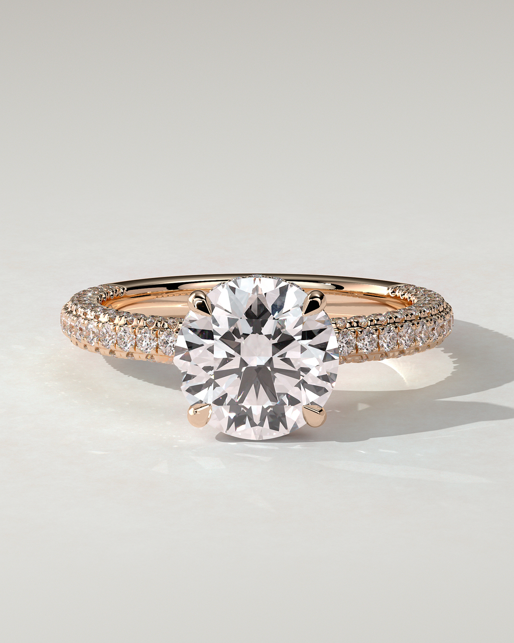 Alex Solitaire Round Ring