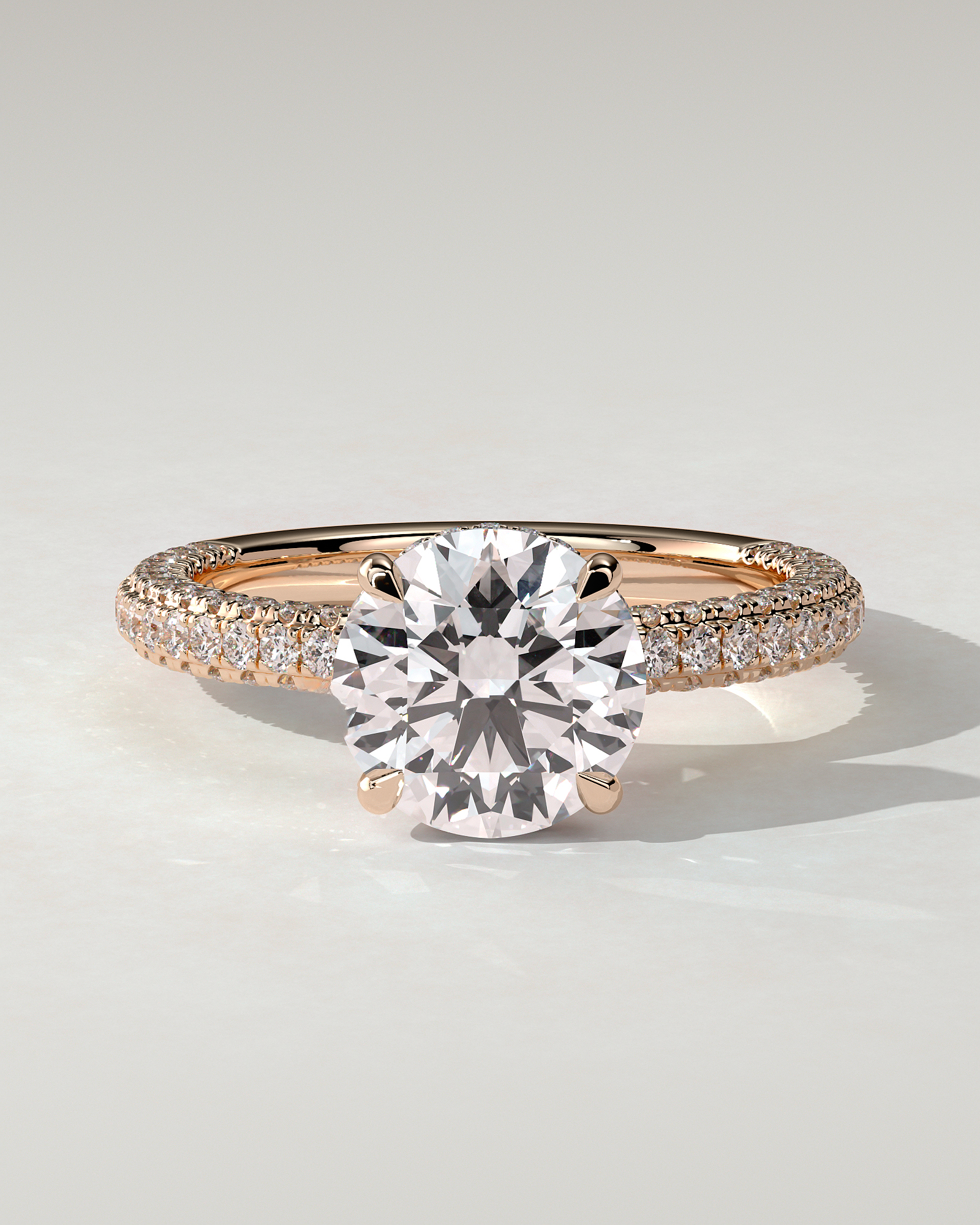 Alex Solitaire Round Ring