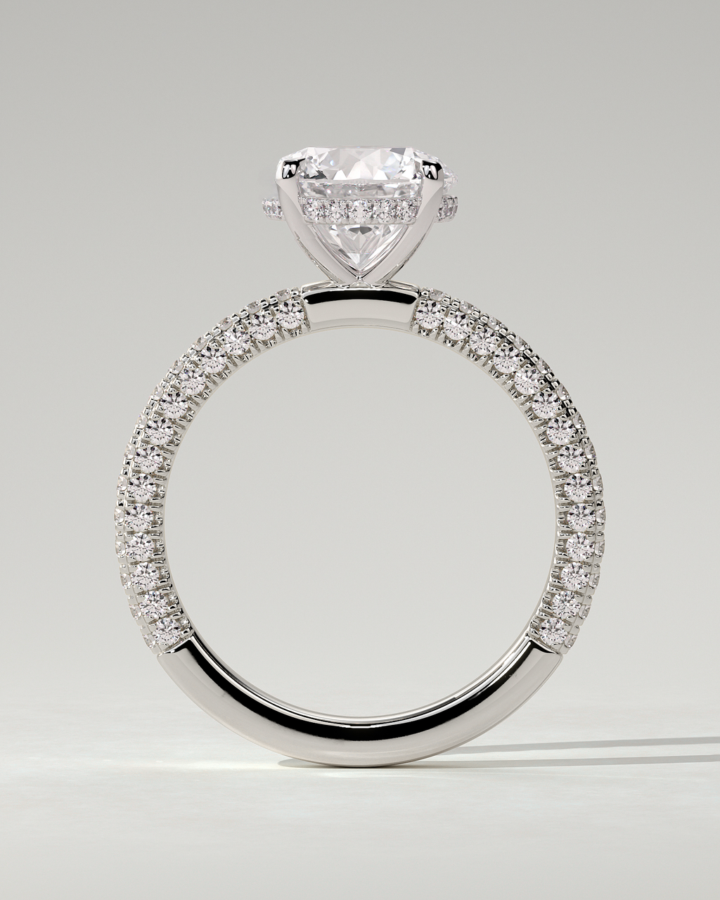 Alex Solitaire Round Ring