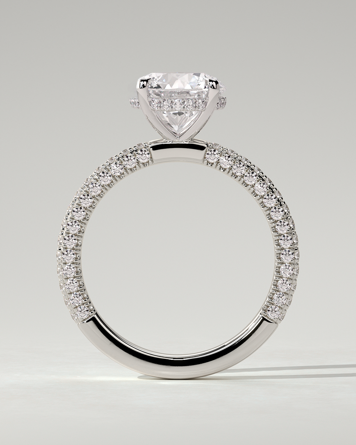 Alex Solitaire Round Ring