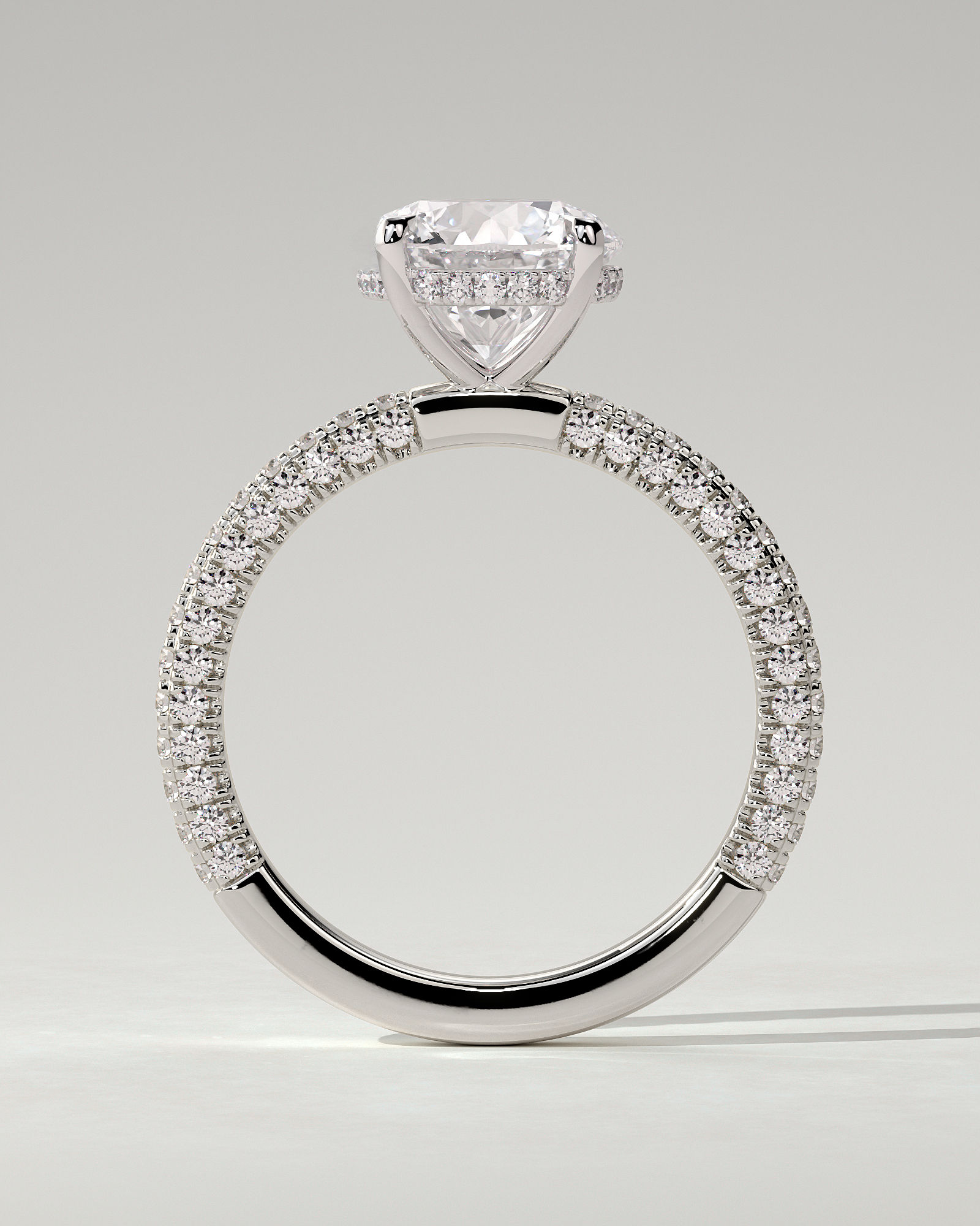 Alex Solitaire Round Ring
