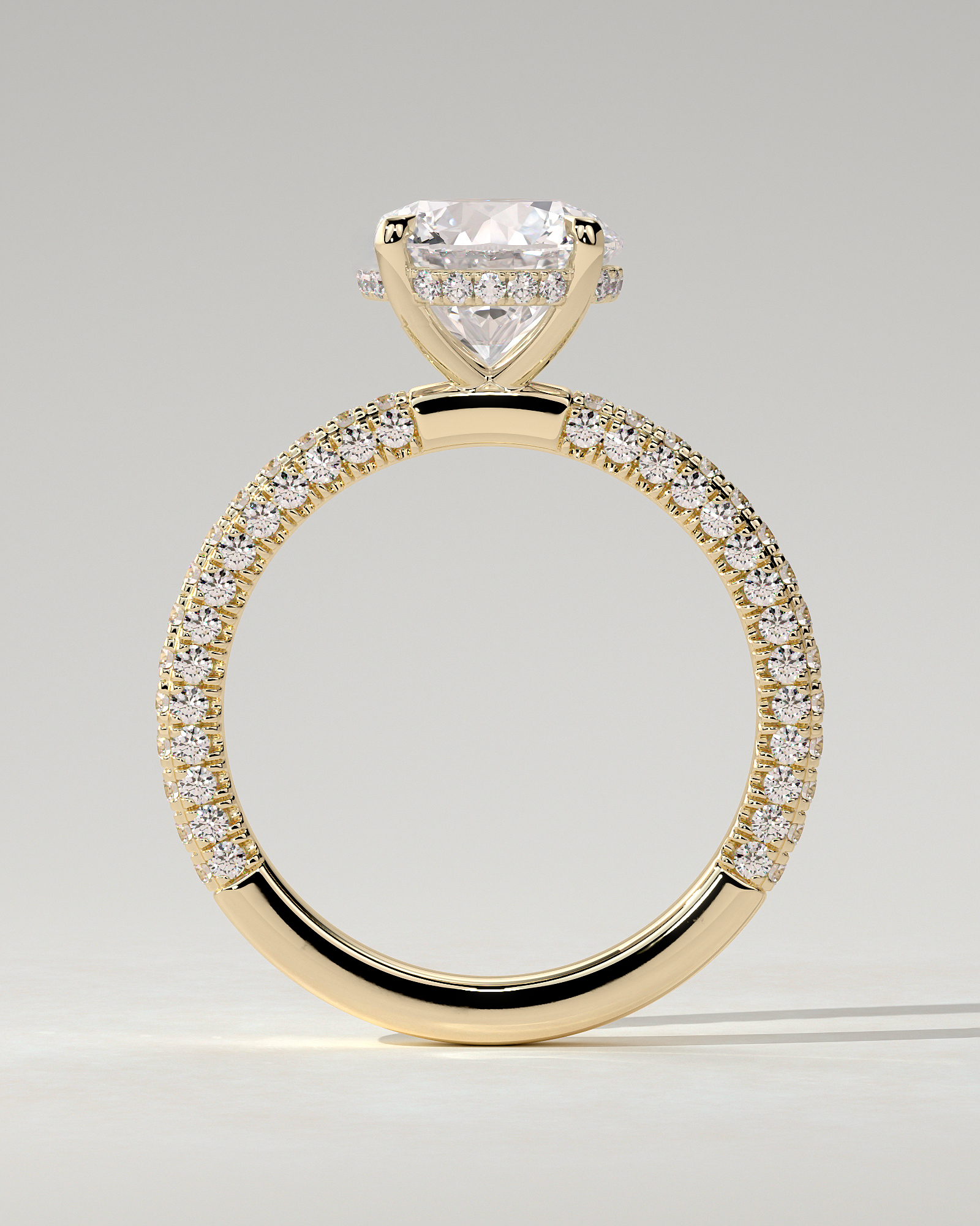 Alex Solitaire Round Ring