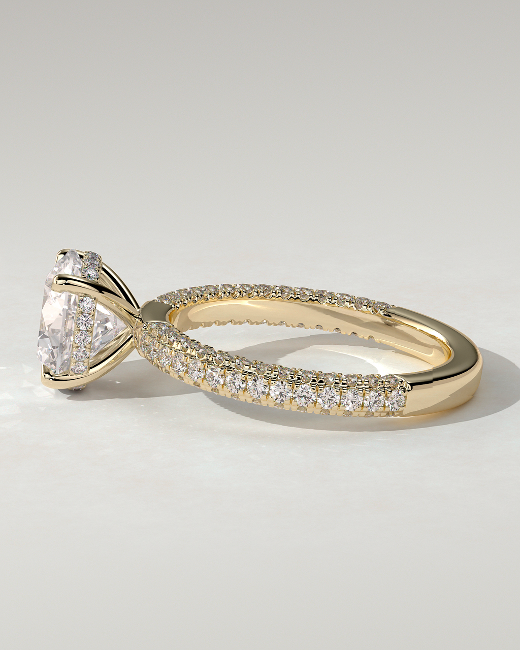 Alex Solitaire Round Ring