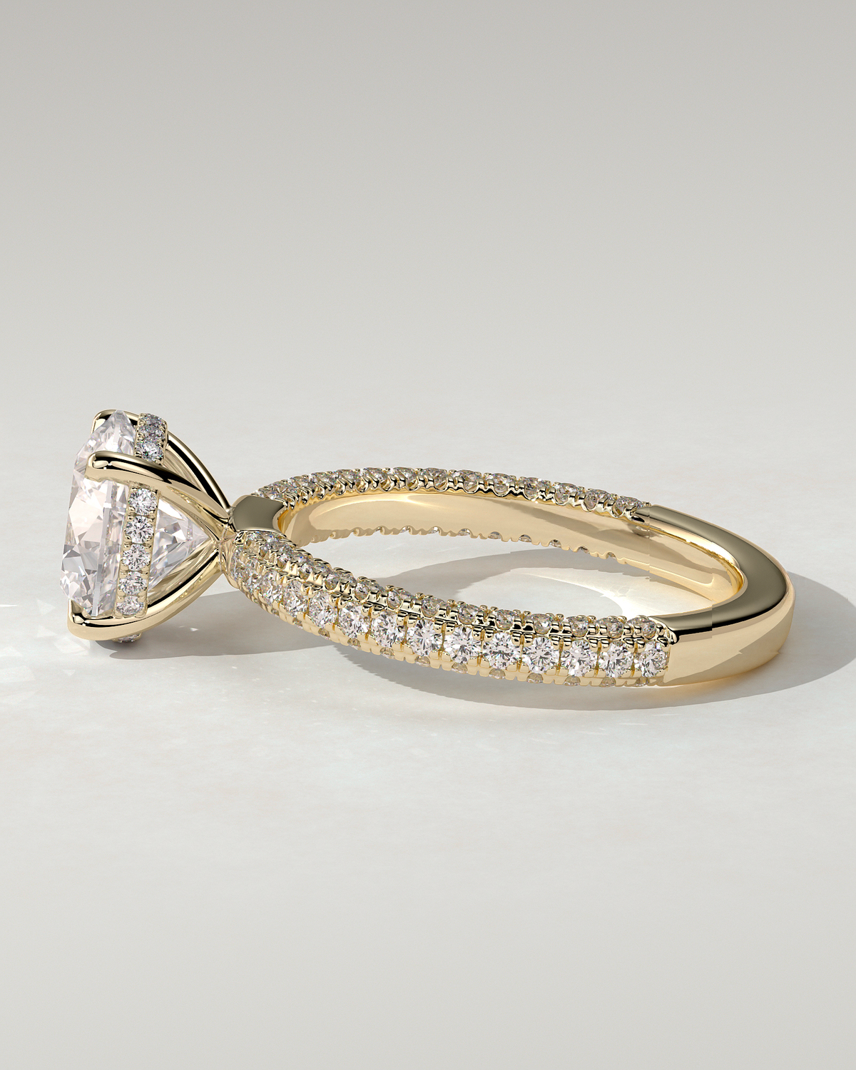 Alex Solitaire Round Ring