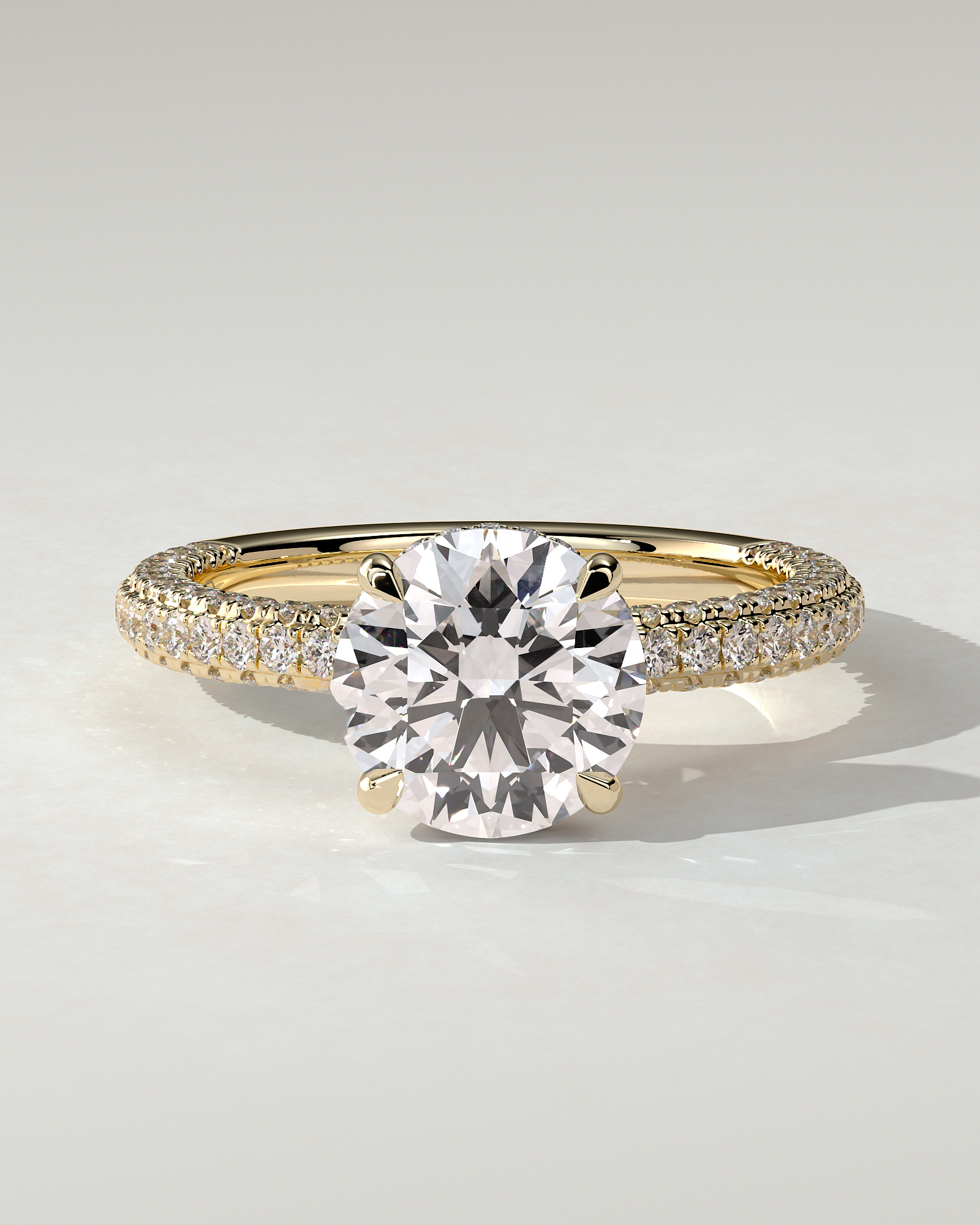 Alex Solitaire Round Ring