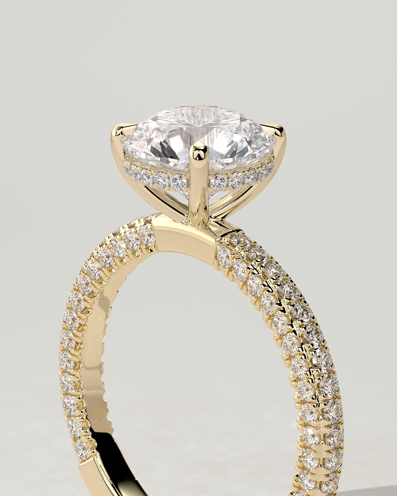 Alex Solitaire Round Ring