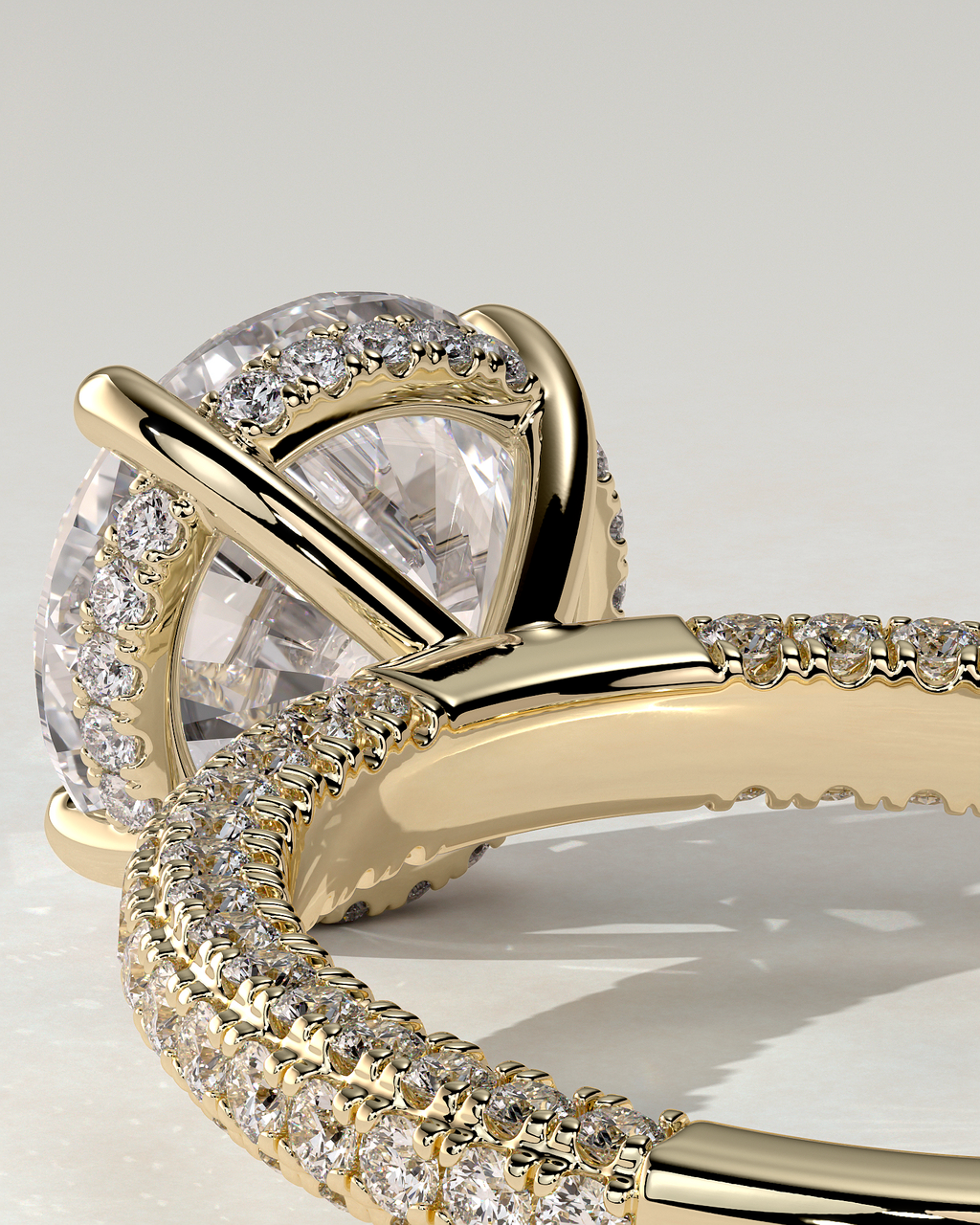 Alex Solitaire Round Ring