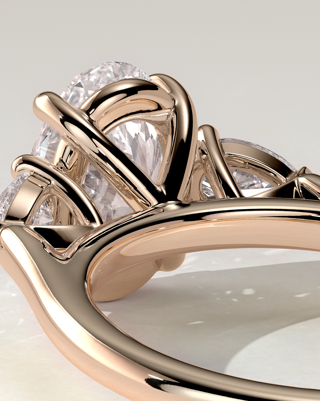 Alexia Trilogy Oval Ring