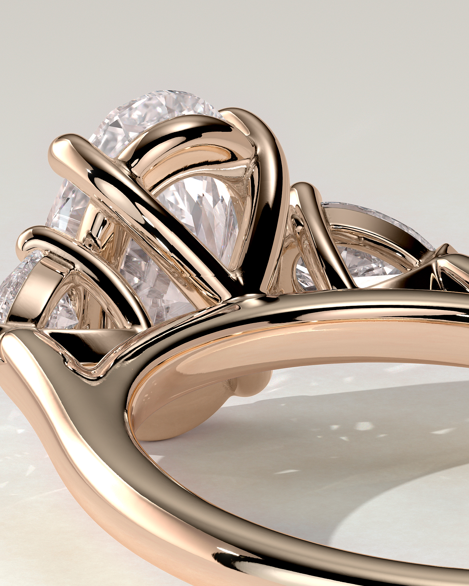 Alexia Trilogy Oval Ring
