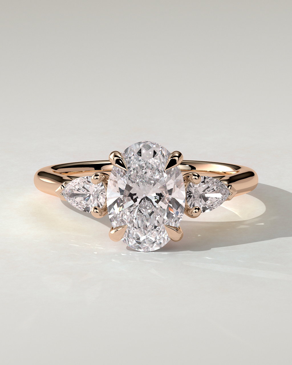 Alexia Trilogy Oval Ring