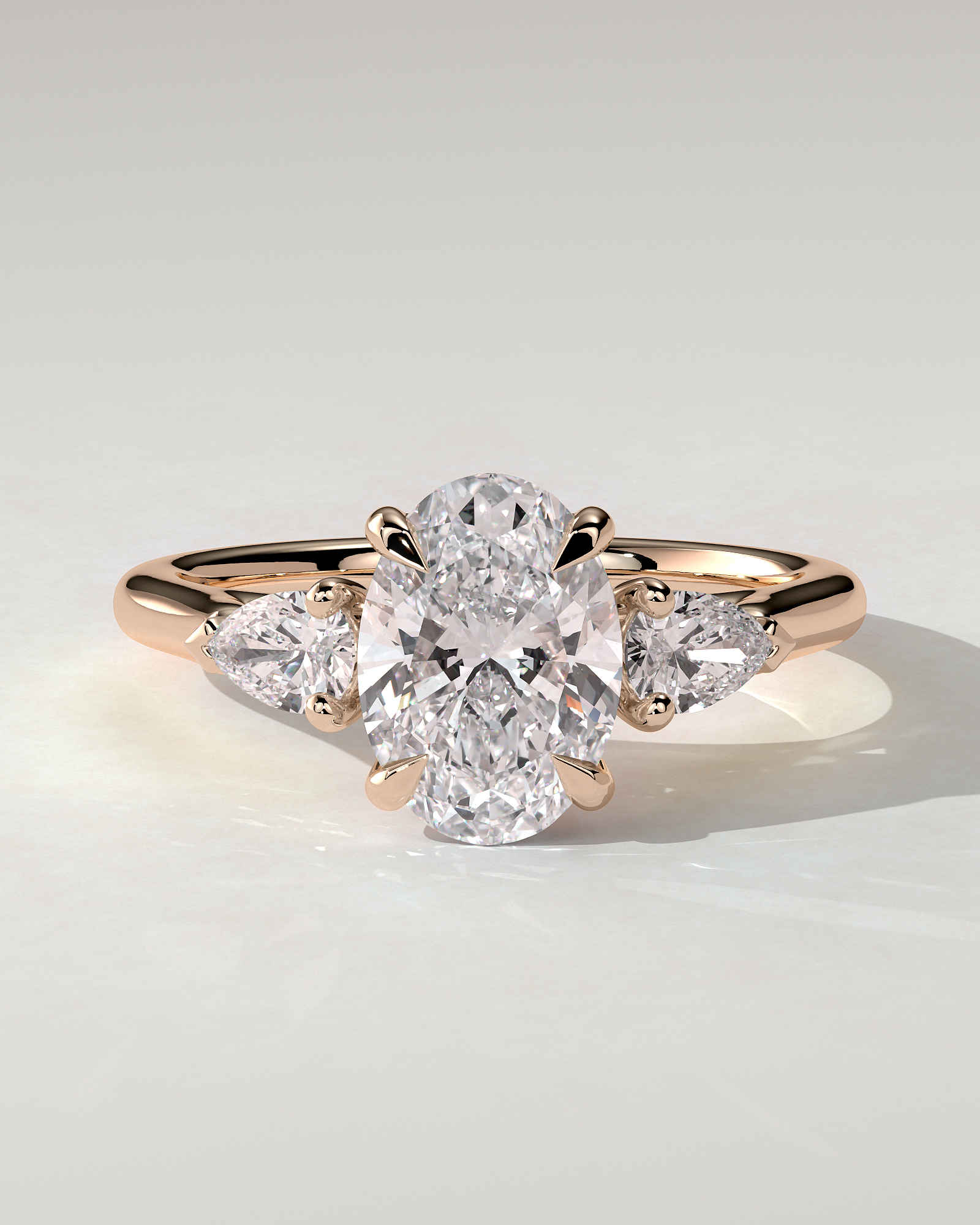 Alexia Trilogy Oval Ring