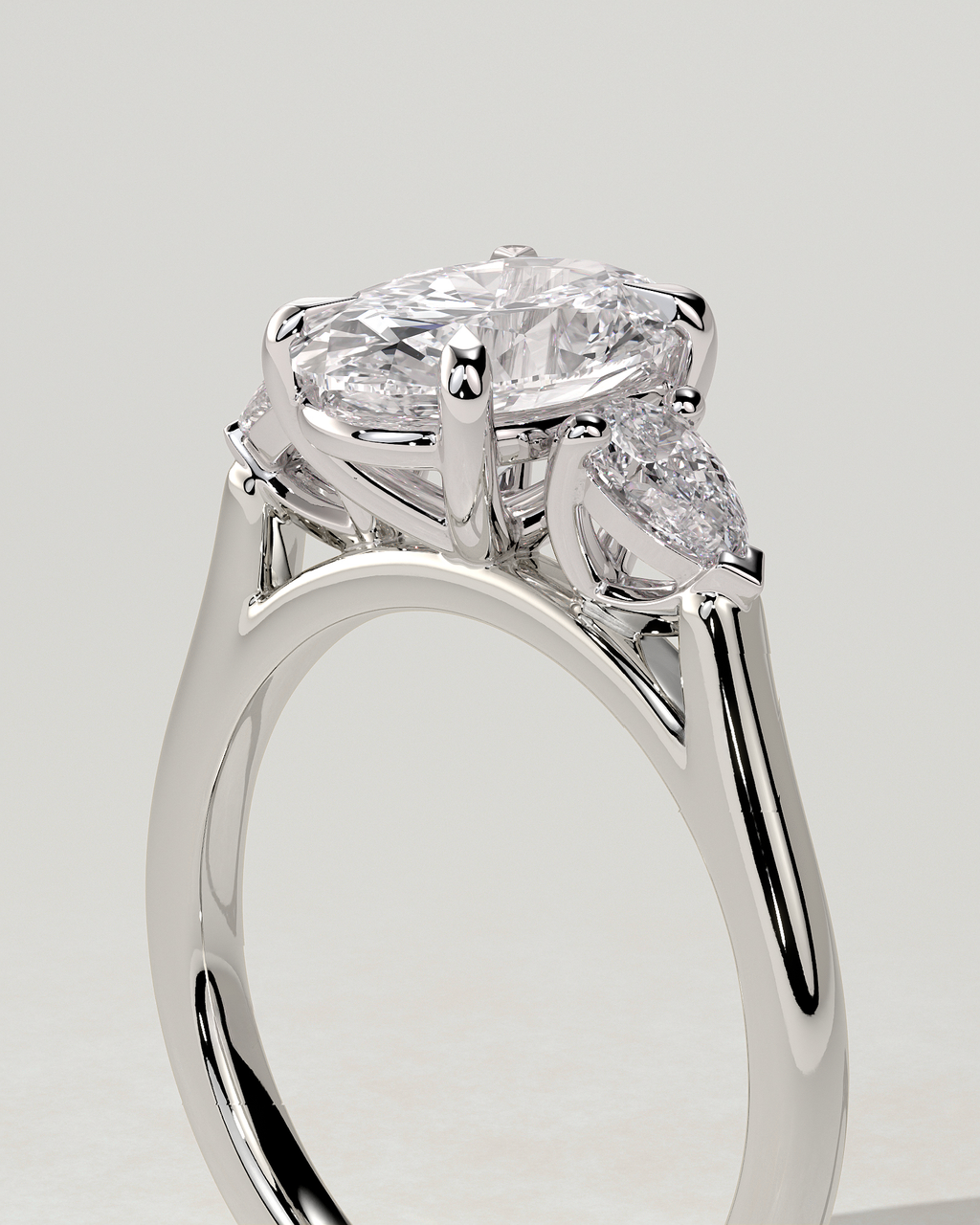Alexia Trilogy Oval Ring
