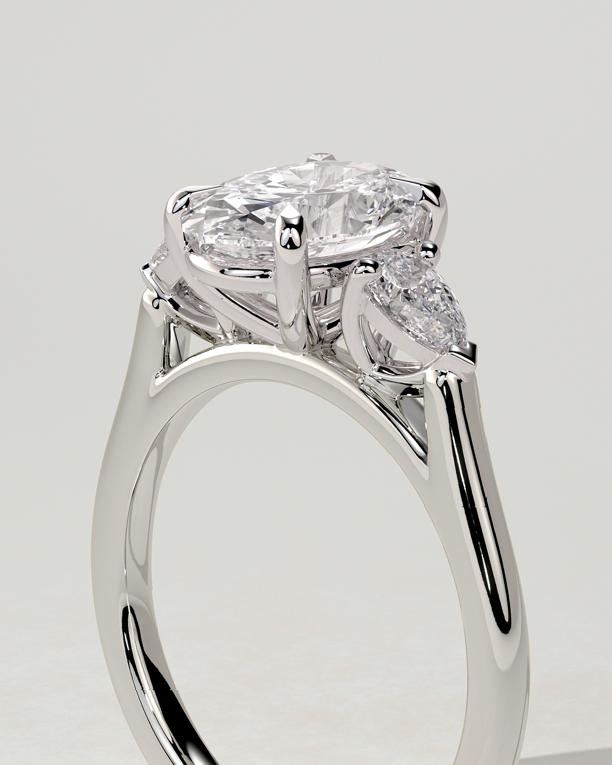 Alexia Trilogy Oval Ring