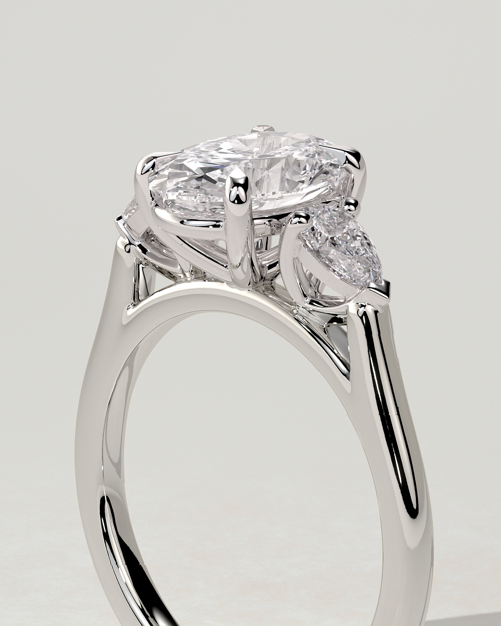 Alexia Trilogy Oval Ring