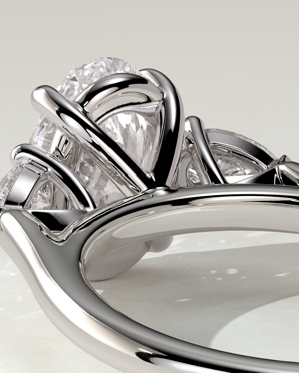 Alexia Trilogy Oval Ring