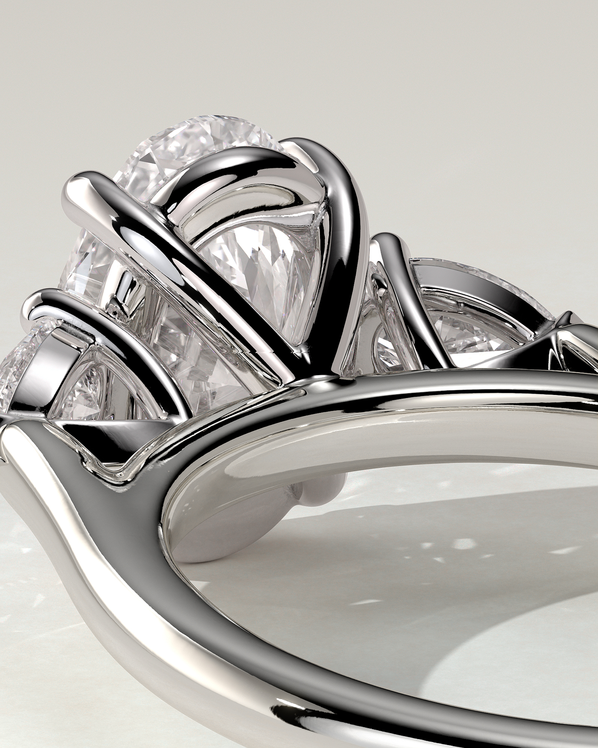 Alexia Trilogy Oval Ring