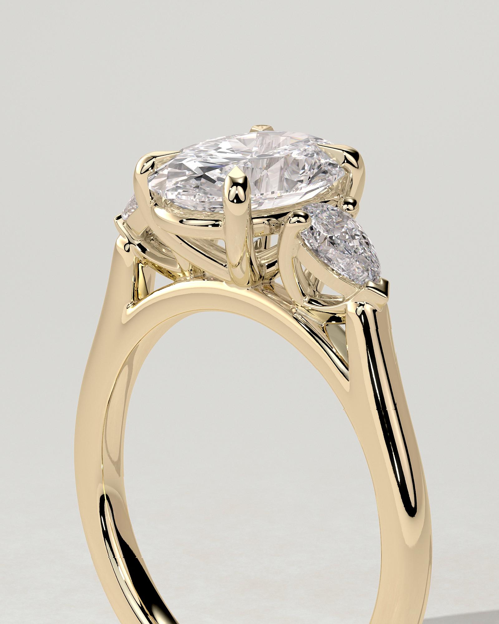 Alexia Trilogy Oval Ring