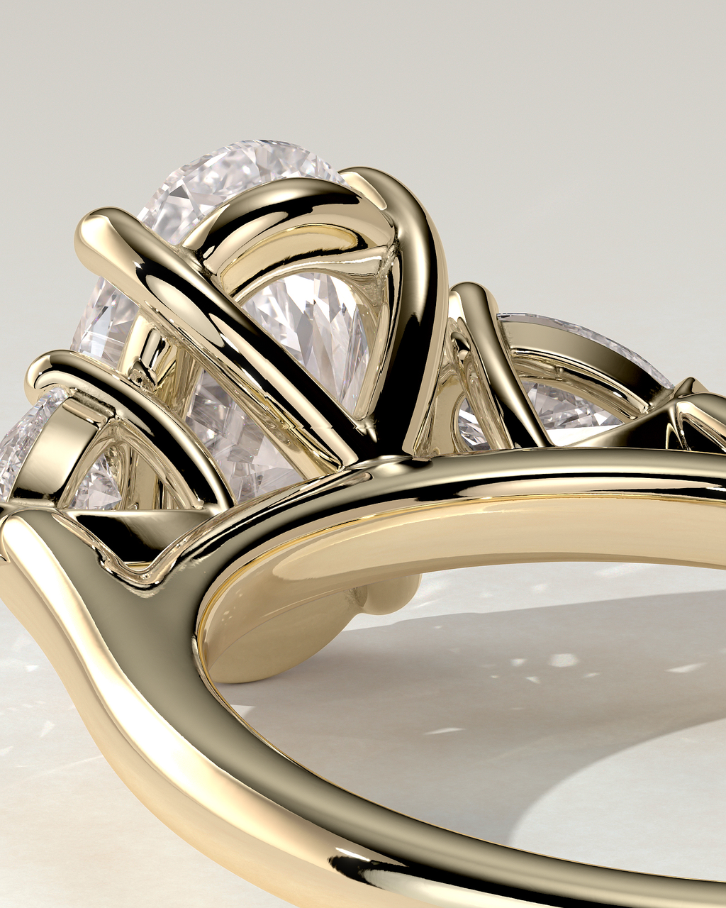 Alexia Trilogy Oval Ring